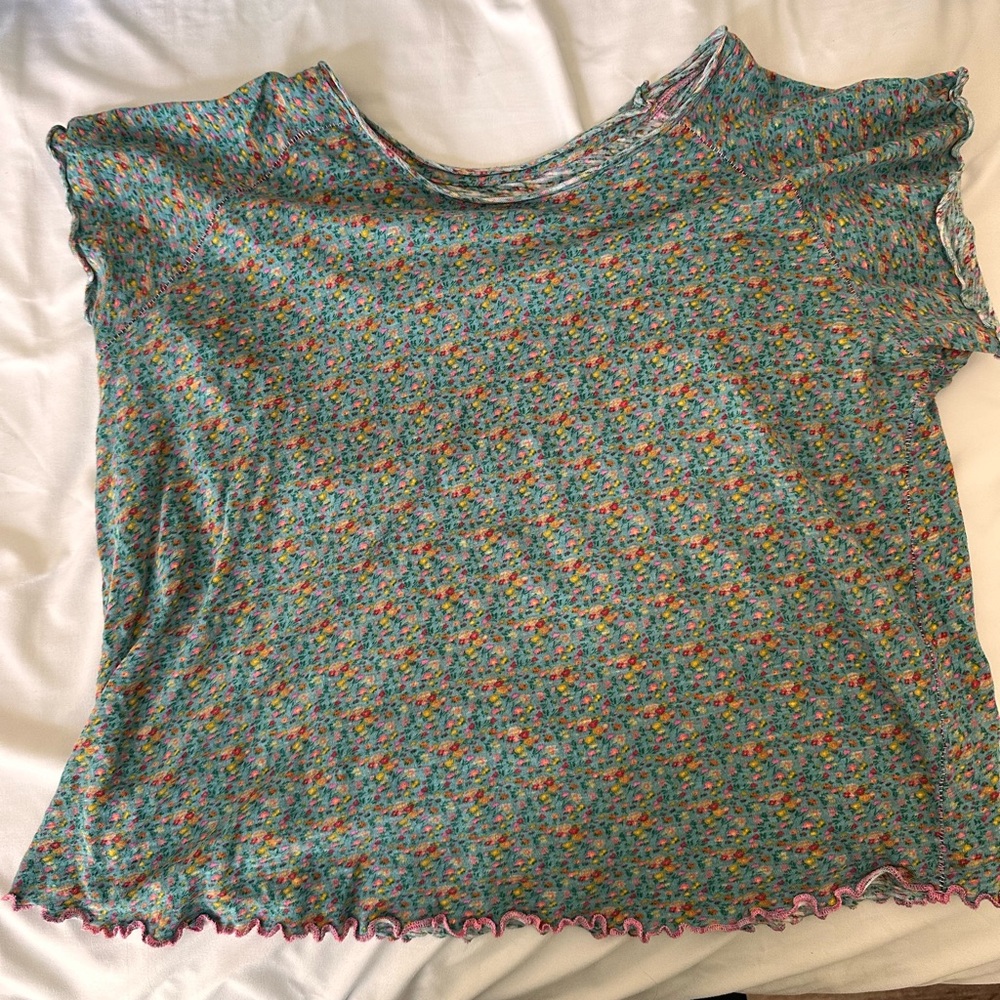Natural Life Floral Women's Top